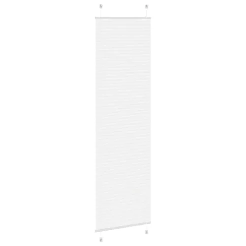 Pliszírozott redőny Fehér 65x200 cm szövetszélesség 64,4 cm