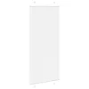 Pliszírozott redőny Fehér 90x200 cm szövetszélesség 89,4 cm