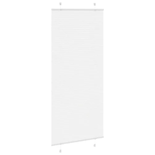 Pliszírozott redőny Fehér 95x200 cm szövetszélesség 94,4 cm