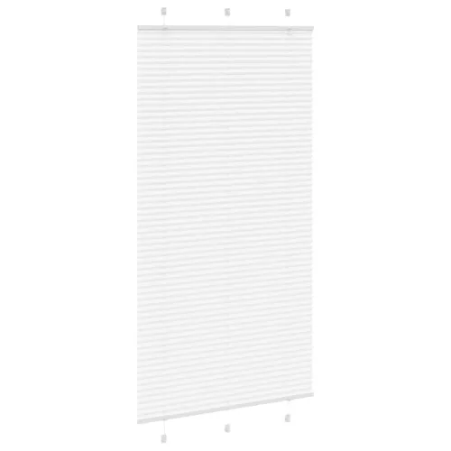 Pliszírozott redőny Fehér 105x200cm szövetszélesség 104,4cm
