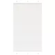 Pliszírozott redőny Fehér 120x200cm szövetszélesség 119,4cm
