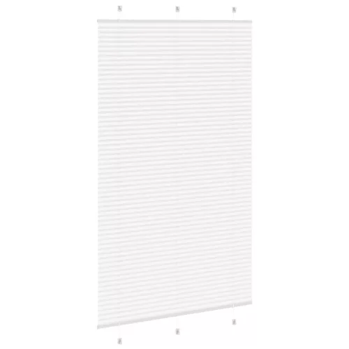 Pliszírozott redőny Fehér 120x200cm szövetszélesség 119,4cm
