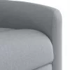 Világosszürke szövet dönthető masszázsfotel