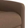 Barna szövet dönthető masszázsfotel