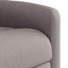 Tópszínű szövet dönthető masszázsfotel