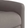 Tópszínű szövet dönthető fotel