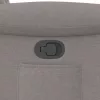 Tópszínű szövet dönthető fotel