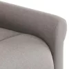 Tópszínű szövet dönthető masszázsfotel