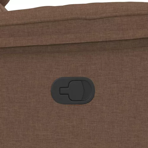 Barna szövet dönthető masszázsfotel