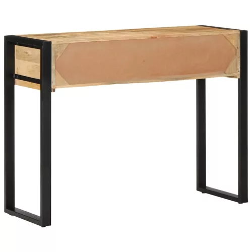 Tömör nyersfa mangófa tálalóasztal 100 x 35 x 75 cm