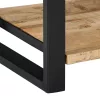 Tömör nyersfa mangófa tálalóasztal 100 x 35 x 75 cm