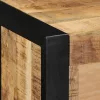 Tömör nyers mangófa TV-szekrény 80x30x25 cm