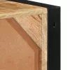 Tömör nyers mangófa TV-szekrény 80x30x25 cm