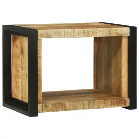Fal Kocka polcokkal Barna 55 x 35 x 40 cm Tömör mangófa