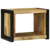 Fal Kocka polcokkal Barna 55 x 35 x 40 cm Tömör mangófa