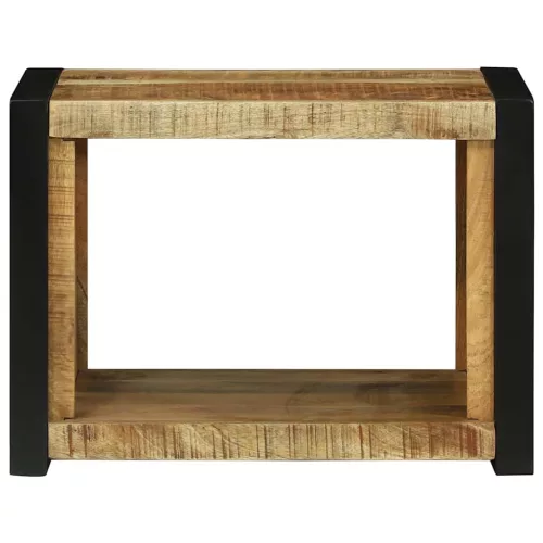 Fal Kocka polcokkal Barna 55 x 35 x 40 cm Tömör mangófa