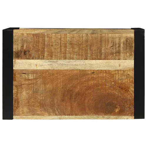 Fal Kocka polcokkal Barna 55 x 35 x 40 cm Tömör mangófa