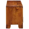 Tömör akácfa többszínű TV-szekrény 110x30x40