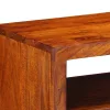 Tömör akácfa többszínű TV-szekrény 110x30x40