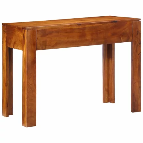 Asztal fiókkal tárolóval Barna 100 x 50 x 75 cm Tömör akácfa
