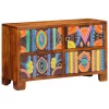 Cipőszekrény tárolóval Barna 90 x 35 x 55 cm Tömör akácfa