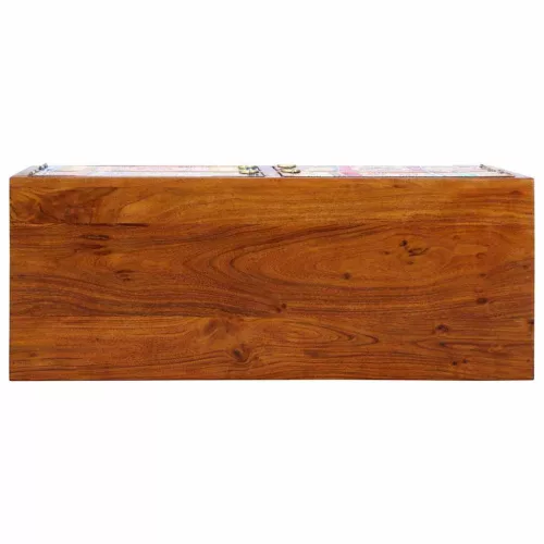 Cipőszekrény tárolóval Barna 90 x 35 x 55 cm Tömör akácfa