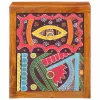 Éjjeliszekrény fiókkal 2 pcs Barna 35 x 30 x 40 cm tömör akácfa