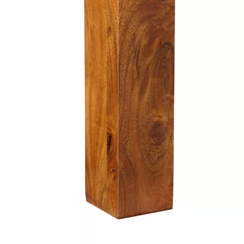 Öltözködőasztal fiókkal Barna 90 x 45 x 75 cm Tömör akácfa