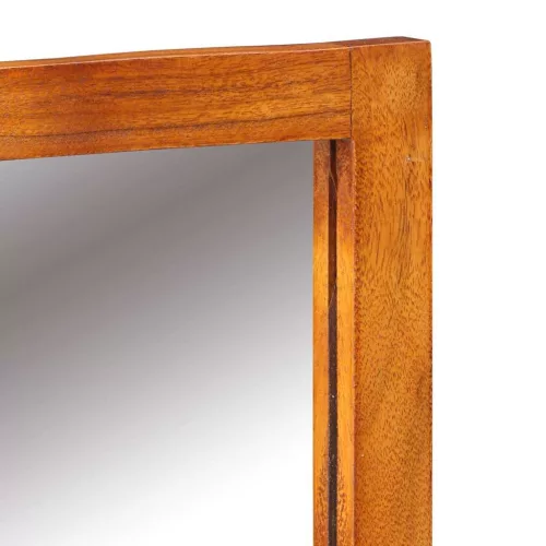 Öltözködőasztal fiókkal Barna 90 x 45 x 75 cm Tömör akácfa
