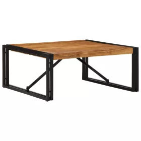 Tömör akácfa dohányzóasztal 80x80x35 cm