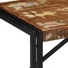Többszínű tömör újrahasznosított fa dohányzóasztal 100x50x35 cm