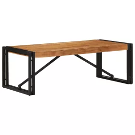 Tömör akácfa dohányzóasztal 100x50x35 cm
