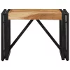 Tömör akácfa dohányzóasztal 50x50x35 cm