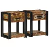 Éjjeliszekrény fiókkal 2 pcs Sokszínű 40 x 35 x 50 cm