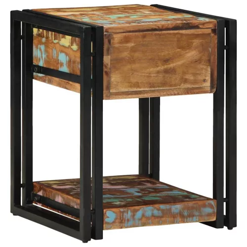 Éjjeliszekrény fiókkal 2 pcs Sokszínű 40 x 40 x 50 cm