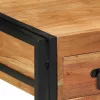 Éjjeliszekrény fiókkal 2 pcs Barna 40 x 40 x 50 cm tömör akácfa