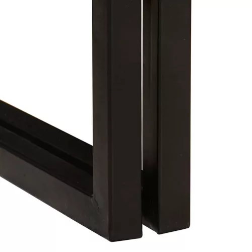 Széf fiókkal Barna 66 x 33 x 70 cm tömör újrahasznosított fa
