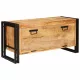 Cipőszekrény polcokkal Barna 90 x 38 x 45 cm tömör mangófa