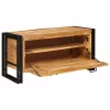 Cipőszekrény polcokkal Barna 90 x 38 x 45 cm tömör mangófa