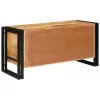 Cipőszekrény polcokkal Barna 90 x 38 x 45 cm tömör mangófa