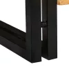 Cipőszekrény polcokkal Barna 90 x 38 x 45 cm tömör mangófa