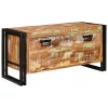 Cipőszekrény Barna 90 x 38 x 45 cm tömör újrahasznosított fa