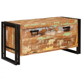   Cipőszekrény Barna 90 x 38 x 45 cm tömör újrahasznosított fa