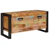 Cipőszekrény Barna 90 x 38 x 45 cm tömör újrahasznosított fa