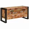 Cipőszekrény Barna 90 x 38 x 45 cm tömör újrahasznosított fa