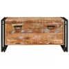 Cipőszekrény Barna 90 x 38 x 45 cm tömör újrahasznosított fa