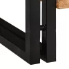 Cipőszekrény Barna 90 x 38 x 45 cm tömör újrahasznosított fa