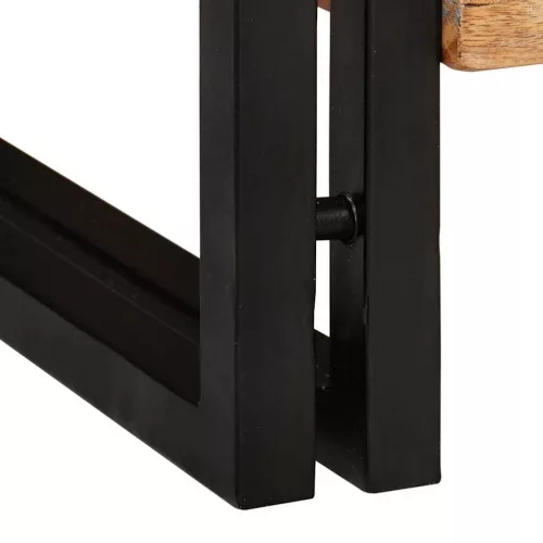 Cipőszekrény Barna 90 x 38 x 45 cm tömör újrahasznosított fa