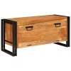 Cipőszekrény polcokkal Barna 90 x 38 x 45 cm tömör akácfa