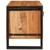 Cipőszekrény polcokkal Barna 90 x 38 x 45 cm tömör akácfa